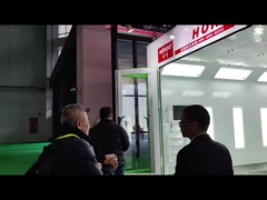 39KW CE onaylı endüstriyel püskürtme kabin fırını otobüs kamyon boya odası için 15000mm