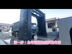 Mavi Gantry Otomatik Otobüs Temizleme Makinesi Boyutu 2150*5750*5355mm Özel