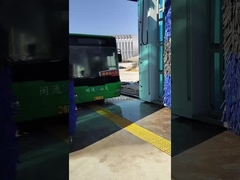 Mavi Gantry Otomatik Otobüs Temizleme Makinesi Boyutu 2150*5750*5355mm Özel