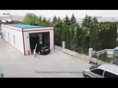 Paslanmaz çelik tünel tipi otomatik araba yıkama sistemleri 9 fırça ile