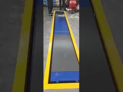 Yer tasarrufu makas taşınabilir araç asansörü garajlar için 3500kg kaldırma kapasitesi