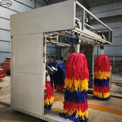 Kalite  Gantry Type Automatic Car Washing Machine With Optional Dryers And Foam Wax Spraying Fabrika