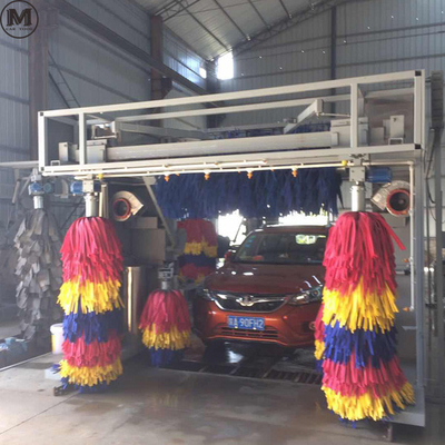 7 Fırça Gantry Tipi Otomatik Yüksek Basınçlı Araba Yıkama Makinesi Su Çöpe
