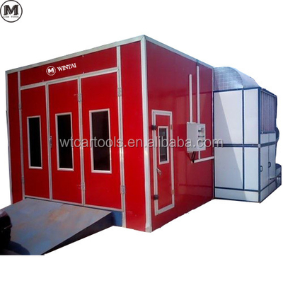 LED Light SUV Car Spray Booth 6900*3900*2650mm, cam lif egzoz filtresi ile