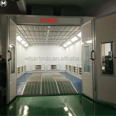 LED Light SUV Car Spray Booth 6900*3900*2650mm, cam lif egzoz filtresi ile