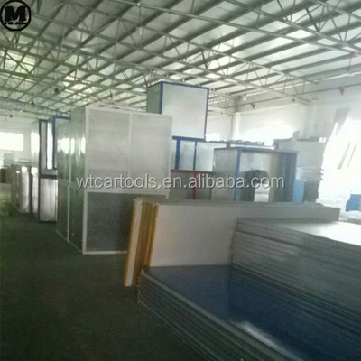 LED Light SUV Car Spray Booth 6900*3900*2650mm, cam lif egzoz filtresi ile