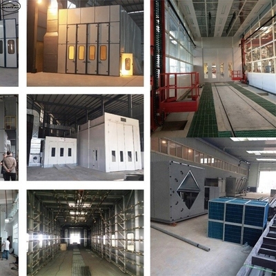 220V endüstriyel araba püskürtücüsü, cam lif taban filtri ve egzoz fanı ile