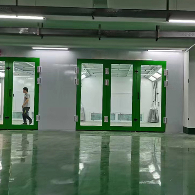 48 adet LED lamba ve 7.5KW egzoz fanı