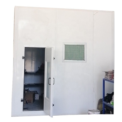 220V 1 Phrase Metal Araba Boya Odası 3.05m Yükseklik 8 Pcs Işık Sistemi