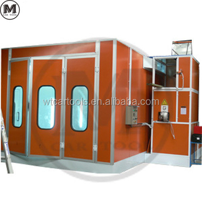 NM Disc Dia. Otomatik Boyamak İşlemi için Yarım Aşağı Çizimli Otomobil Boyamak Spray Booth