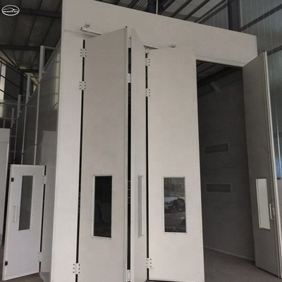 Dizel yakıcı kamyon 220V 39KW LED ışığı ve 11KW fanları ile püskürtme kabin