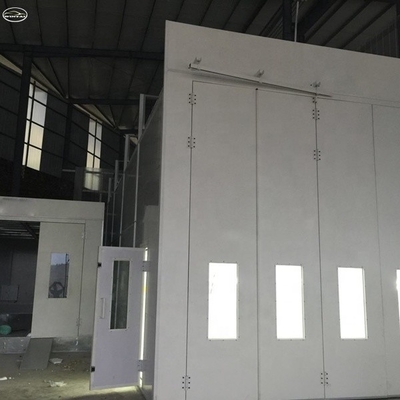 Dizel yakıcı kamyon 220V 39KW LED ışığı ve 11KW fanları ile püskürtme kabin