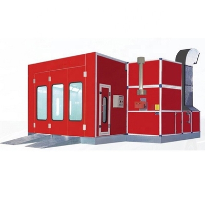 15KW Fiberglass Yer Filtresi 2024'te araba boyaması odası için dizel püskürtme kabin