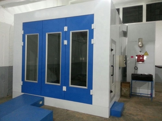 CE sertifikalı hava dolaşımı sistemi ile araba püskürtme kabin 1 x 7.5kw doğrudan tahrikli alım fanı