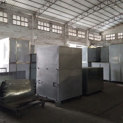 CE sertifikalı hava dolaşımı sistemi ile araba püskürtme kabin 1 x 7.5kw doğrudan tahrikli alım fanı