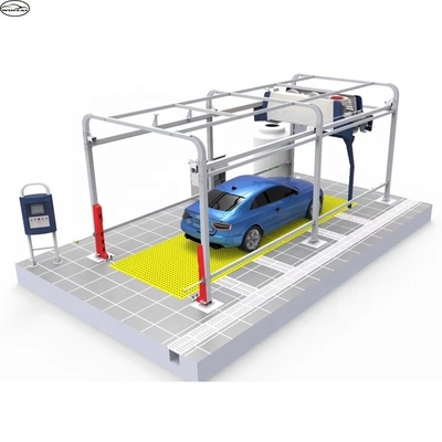 Toplam Ağırlık / Hacim ≥3300kgs/≥8.5m T9 Tam Otomatik Dokunmasız Araba Yıkama Sistemi