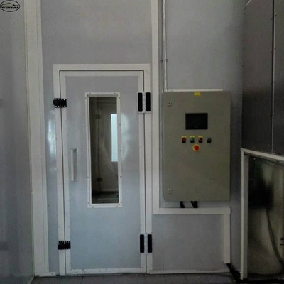 Kirlilik Kontrol Otomatik Araba Boyama Makinesi CE Onaylı Araba Boyama Kabini Avrupa Tipi Fanlı