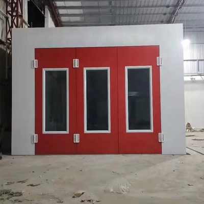 Kirlilik Kontrol Otomatik Araba Boyama Makinesi CE Onaylı Araba Boyama Kabini Avrupa Tipi Fanlı