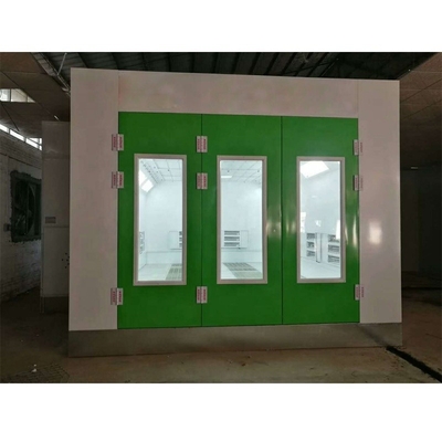 Kirlilik Kontrol Otomatik Araba Boyama Makinesi CE Onaylı Araba Boyama Kabini Avrupa Tipi Fanlı