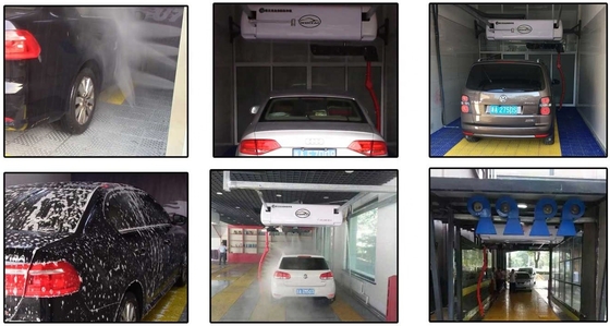 Şampuanla U8 Otomatik Dokunmasız Araba Yıkama Makinesi'nin Konforunu Deneyin