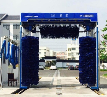 2600*4200mm otomatik araba yıkama sistemleri için gelişmiş Gantry tipi otomatik otobüs yıkama makinesi