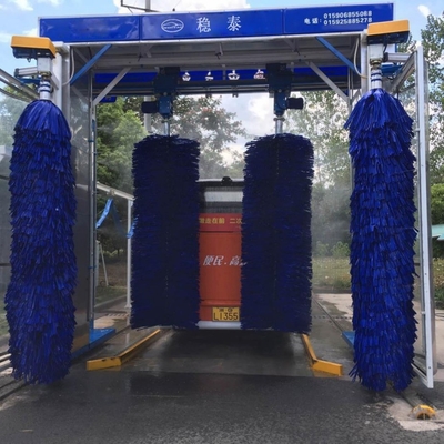 2600*4200mm otomatik araba yıkama sistemleri için gelişmiş Gantry tipi otomatik otobüs yıkama makinesi