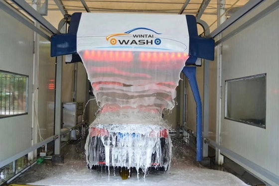 Su tasarrufu dokunmasız araba yıkayıcı 2080mm Araç için otomatik kendi kendine hizmet