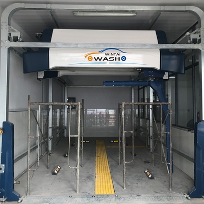 130 bar Dokunmadan Araba Yıkama Makinesi En iyi performanslı Otomatik Araba Yıkama Ekipmanı En iyi temizlik için çıkış gücü 1500W fırçasız araba yıkama ekipmanı