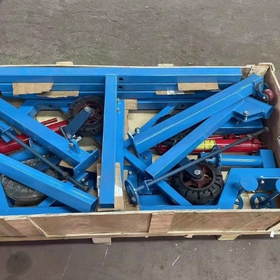 6000 lbs kaldırma kapasitesi 2 * 12 ton araba gövde paneli 5.0mm çelik kalınlığı