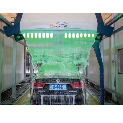 Touchless araba yıkama makinesi boyutu 7500*3500*3200mm ve toplam gücü 16KW Touchless araba yıkama makinesi Yüksek basınç Touchless ev araba yıkama