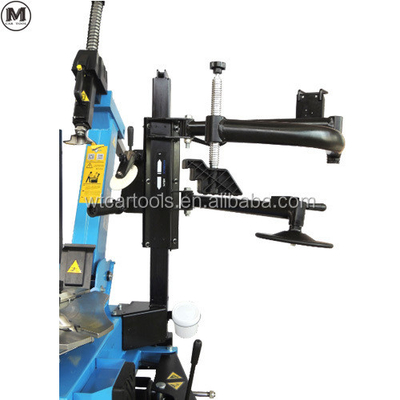 Güçlü 1.1KW Motor Otomobil Lastik Değiştiricisi 220V Yardım Kolları ile Geriye Eğil