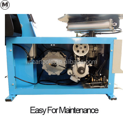 Güçlü 1.1KW Motor Otomobil Lastik Değiştiricisi 220V Yardım Kolları ile Geriye Eğil