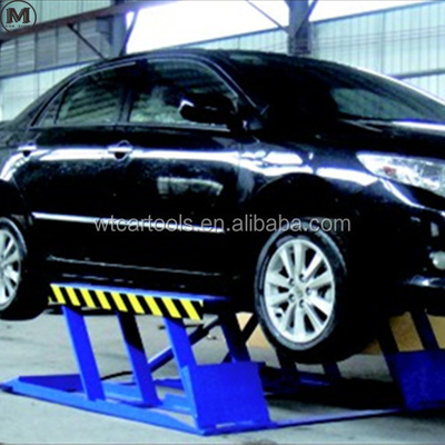 220V motorlu garaj için taşınabilir düşük yüksekliğe sahip otomatik asansör 81" 2045mm toplam uzunluk