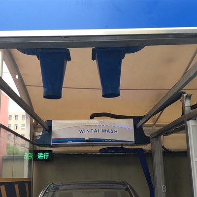 Mavi Tam Otomatik Dokunmasız Araba Yıkama Sistemi WT390 380V Güvenlik İşlemi