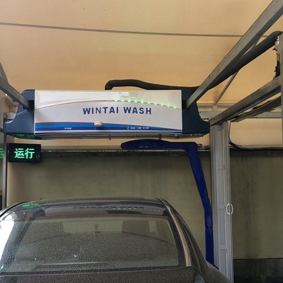 Mavi Tam Otomatik Dokunmasız Araba Yıkama Sistemi WT390 380V Güvenlik İşlemi