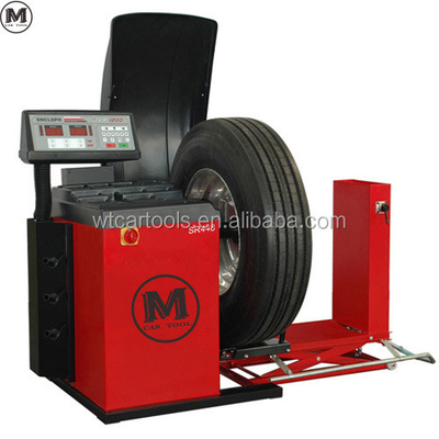 Otobüs tekerleği dengeleme makinesi 1400mm çaplı tekerlek için yüksek doğruluk