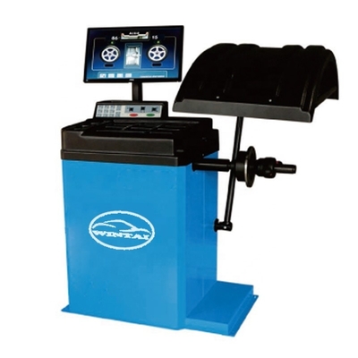 80kg WRB-085 LCD Ekran Akıllı Lastik Denge Makinesi 30 inçlik halkalar için