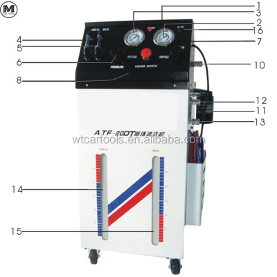 ATF-20DT Ekonomik Otomatik Şanzıman Akışkan Değiştiricisi ve Temizleyici 220v