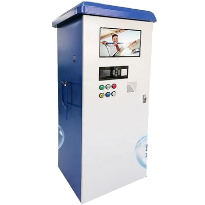 10m vakumlu kendi kendine hizmetli madeni para araba yıkama makinesi galvanizli çelik 220V 50HZ