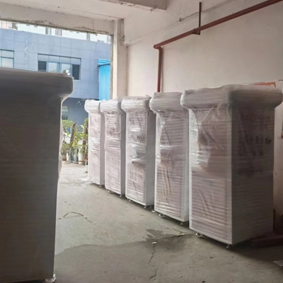 10m vakumlu kendi kendine hizmetli madeni para araba yıkama makinesi galvanizli çelik 220V 50HZ