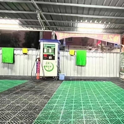 10m vakumlu kendi kendine hizmetli madeni para araba yıkama makinesi galvanizli çelik 220V 50HZ