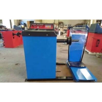 10S Kırmızı 200KG 1400mm Kamyon Çark Dengeci 220V Dört Tekerlek Dengeci