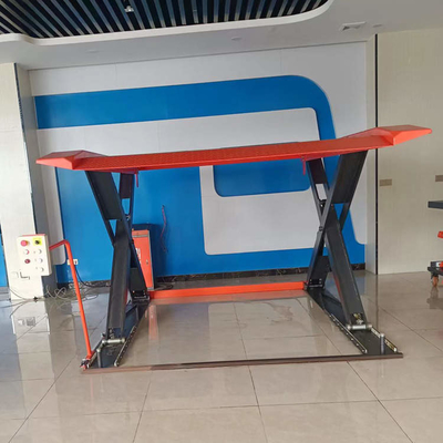 2.2KW Motor Çift Güvertesi Makas Araç Park Asansörü 5000mm*2000mm*1900mm Araç Boyutu