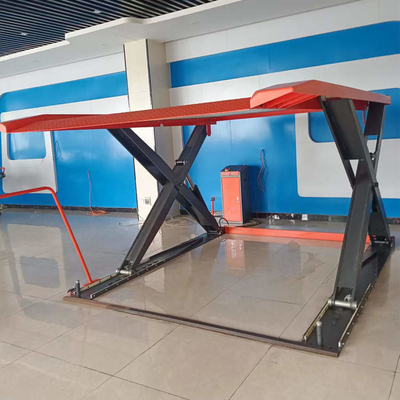 2.2KW Motor Çift Güvertesi Makas Araç Park Asansörü 5000mm*2000mm*1900mm Araç Boyutu