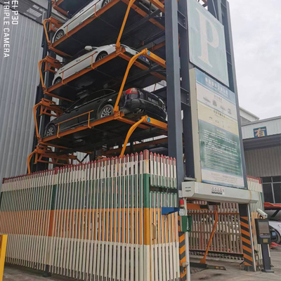 Motor Zinciri Sürücü Dikey Döner Park Asansörü Çok Katlı 40 Ton Kapasitesi