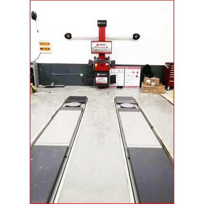 4PCS Kamera Bilgisayar Kontrolü Güneş ışığı Lastik Hizalama Makinesi Çok dilli Destek