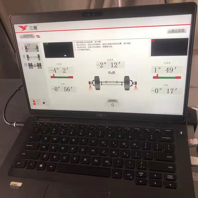 Dell Eagle Eye 3D Kamyon Tekerleği Hizalama Makinesi Tamamen Elektronik Ölçüm