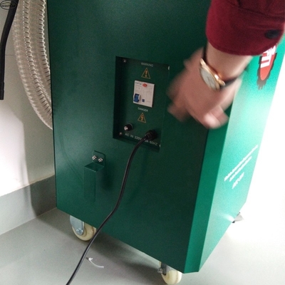 ACC-911 Metal Buharatçı Bobin Temizleme Makinesi 220V 3m Sis Tüpüyle