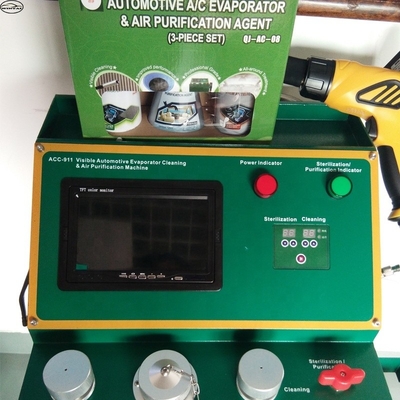 ACC-911 Metal Buharatçı Bobin Temizleme Makinesi 220V 3m Sis Tüpüyle