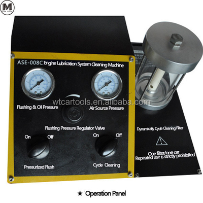ASE-008 Motoru yağlama sisteminin temizlenmesi için Metal Motor Çamaşır makinesi 65L